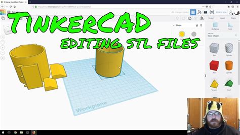 stl tinkercad|Modify Existing STL files easily using TinkerCAD .